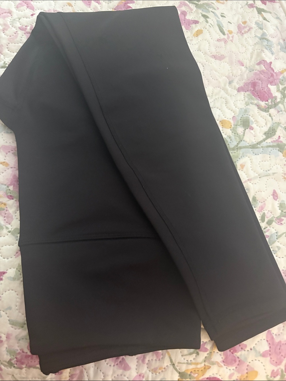 Spyder Womens Black Leggings with Red Logo Accent